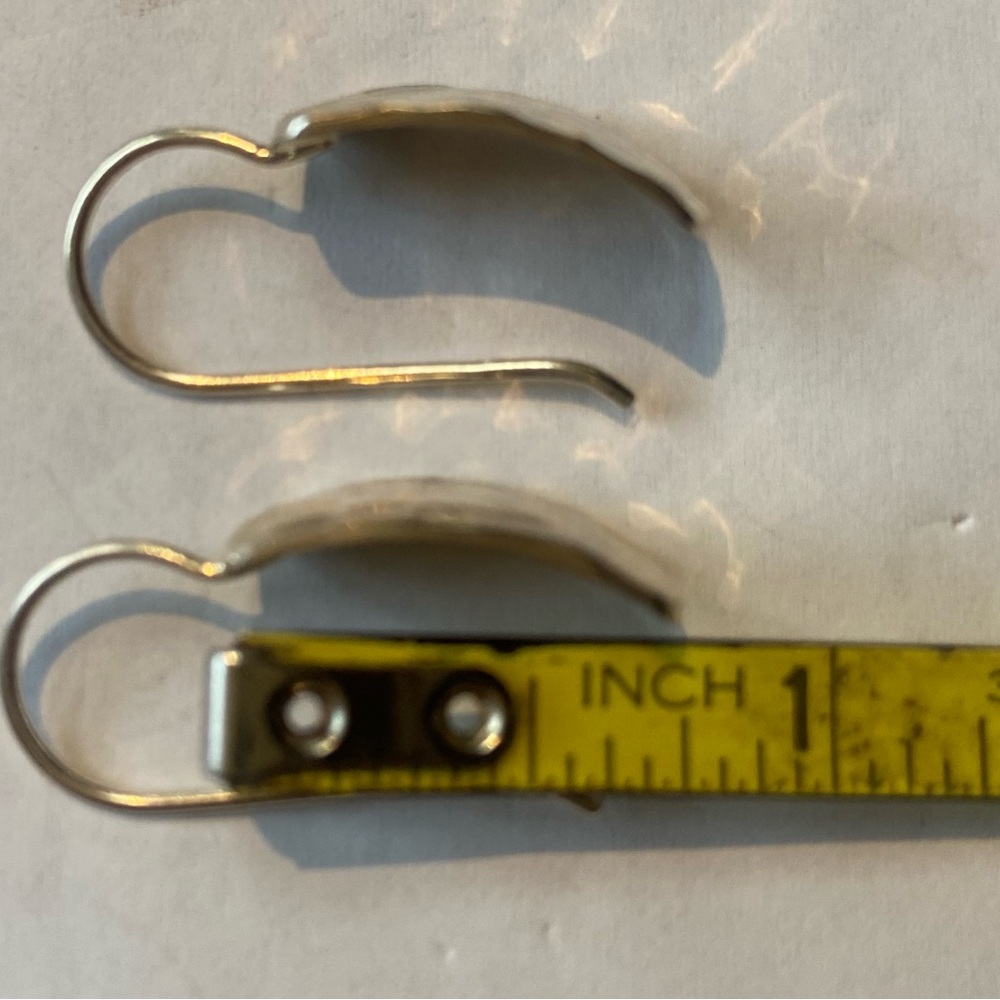 Silpada Hammered Finish Sterling Silver Earrings - Picture 5 of 5